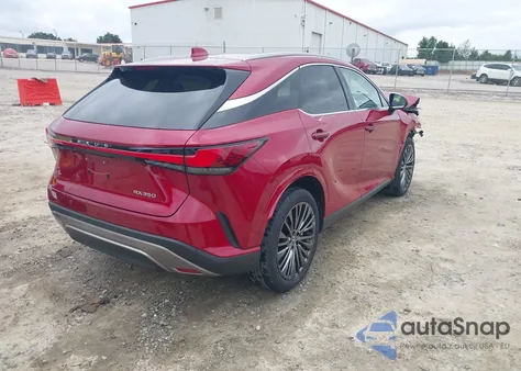 2023 Lexus Rx 350 Luxury from USA, damaged, VIN 2T2BAMBA4PC022338